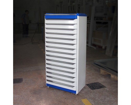 Тумба инструментальная напольная с выдвижными ящиками WS.31.6050.090-330